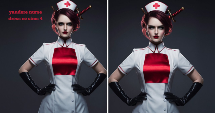 yandere nurse dress cc sims 4